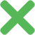 Green stop icon representing blocked access, cancelled actions or prevented cybersecurity threats.